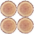 thumbnail image 1 of 4Pcs Dining Table Place Mat Tree Stump Coaster Heat-resistant Cup Mats Placemats, 1 of 8