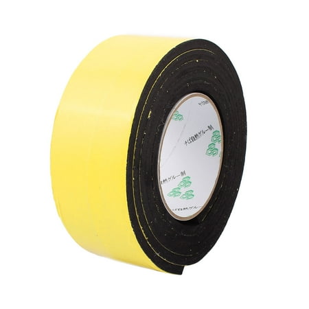 55mm x 6mm Single Sided Self Adhesive Shockproof Sponge Foam Tape 2M Length