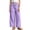 Purple, variant on Boys Girls School Uniform Elastic Waist Harem Pants School Uniform Pants Sports Flat Front Pant with Pockets Purple 4 Years