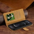 thumbnail image 3 of For iPhone 15 PRO Case, [Premium PU Leather Cover] [Flip Case] ​​[Wallet Pouch], Protective Case, 3 of 5