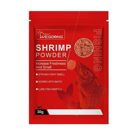 Mikilon fishing gear fishing lures fishing baits Concentrated Red Worm Powder | Concentrated Fishing Lures Baits Fish Bait Attractant Enhancer For Water Water Trout red