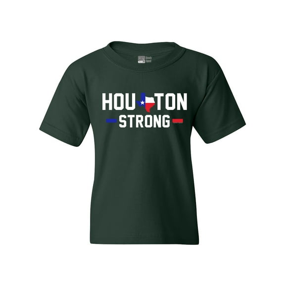 Houston Strong Map 2017 Survivor DT Youth Kids T-Shirt Tee