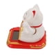 thumbnail image 5 of Mini Gato Afortunado Con Energía Solar, Delicado Gato Rico Con Textura, Gato Que Agita El Brazo Con La Mano Con Linda Sonrisa Maneki Neko Para Coche, Dormitorio, Oficina, 5 of 7