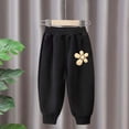 thumbnail image 5 of TOWED22 Toddler Clothes For Girls Baby Flower Fall Winter Outfits Cute Graphic Print Sweatshirt Pullover Cute Pants Set,Sky Blue,1-2 Y, 5 of 5