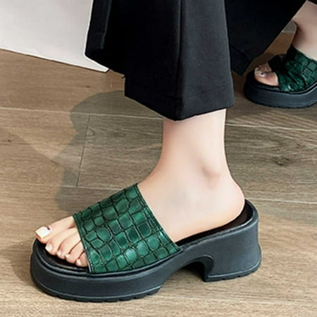 

amlbb Summer Sandals for Women 2023 Wedge Sandals Arch Support Casual Elegant Wedge Heel Sandals on Clearance