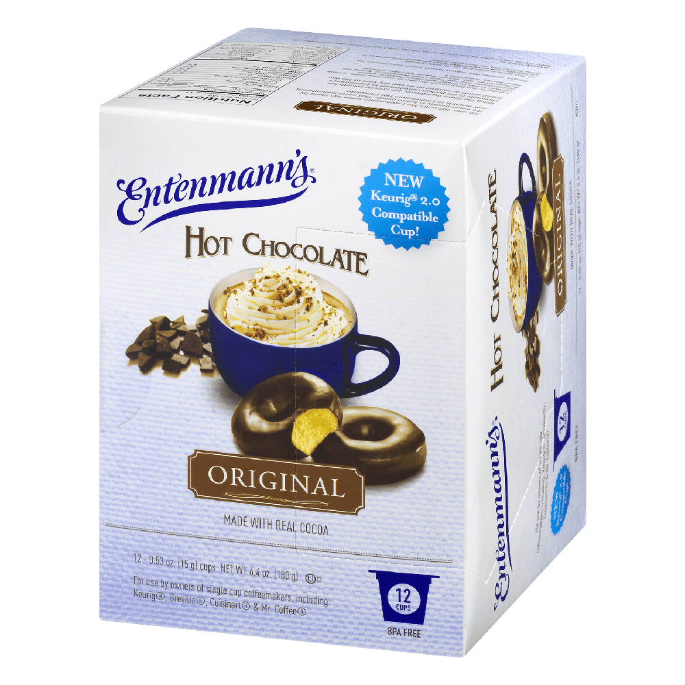 Entenmann's Hot Chocolate Pods, 12ct (pack of 6)