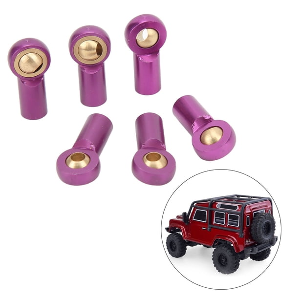 Aleación de Aluminio M3 Enlace Varilla de Amarre Extreme Rótula Soporte Suave Paseo para 1 10 RC Coche