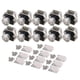 thumbnail image 1 of Pestillo de gabinete con botón pulsador para puertas de caravana, autocaravana, autocaravana, 10 Uds., 1 of 3