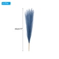 thumbnail image 2 of 4 Pcs 17 Inch Faux Pampas Grass Artificial Boho Decor Home Peacock Blue, 2 of 6