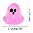 thumbnail image 3 of Mini Halloween Figurines 10pcs Glow in the Dark Ghosts, Cute Resin Ghost Decorations for Halloween Party, Holiday Props and Mini Ghost Ornaments for Indoor Halloween Decor, 3 of 5