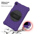thumbnail image 7 of Samsung Galaxy Tab A 10.1 Case 2019 SM-T510/T515/T517, Dteck Shockproof Rugged Protective Case Cover with 360 Rotating Stand,Hand Strap & Shoulder Strap for Galaxy Tab A 10.1 2019, Purple+Black, 7 of 7