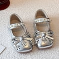 thumbnail image 5 of LvhaoGJOB Mary Jane Flats for Kids Elegant Style mary jane flats Comfortable Fit kids mary jane flats Flexible Flat Sole girls shoes All Season Special Occasions Footwear, 5 of 9