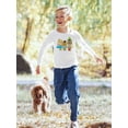 thumbnail image 2 of Owl Family Graduation Long Sleeve Toddler -Image by Shutterstock,  5 Toddler, 2 of 4