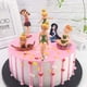 thumbnail image 3 of uds., hada de las flores, familia, miniatura, hada de las flores, niñas, casa de muñecas, adornos de jardín, accesorios, estatuilla, estatua para bricolaje, juego de decoración de jardín de hadas, dec JFHHH pequeña, 3 of 4