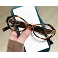 thumbnail image 6 of Women Small Egg Designer Reading Glasses 3.50 Tortoiseshell Spring Hinges Blue Light Blocking Readers +3.5, 6 of 6