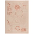 thumbnail image 3 of Safavieh Courtyard Hugo Oriental Indoor/Outdoor Area Rug, Natural/Terracotta, 8' x 11', 3 of 11