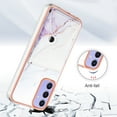 thumbnail image 7 of TECH CIRCLE Stylish Case for Samsung Galaxy A13 5G (6.5") - Premium TPU/PU Leather Phone Case [Built-in Wallet Feature] Lightweight Cute Marble Durable Cover, White, 7 of 7
