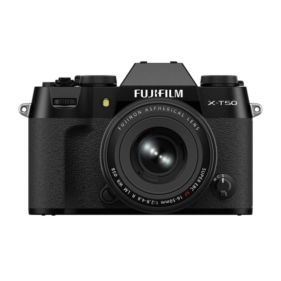Fujifilm X-T50 Mirrorless Digital Camera XF16-50mmF2.8-4.8 R LM WR Lens Kit - Black