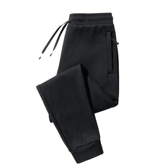 Women's Winter Warm Fleece Lined Sweatpants Thermal Track Pants with Zipper Pockets