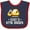 Navy and Red, variant on Inktastic Gigi Little Digger Construction Truck Boys Baby Bib