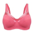 thumbnail image 3 of Bestform 5006715 Satin Trim Wireless Cotton Bra with Unlined Cups, 3 of 11