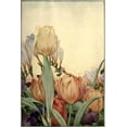 thumbnail image 2 of Unknown  23x32 White Modern Wood Framed Museum Art Print Titled - Garden Fantasy I, 2 of 4