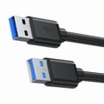 thumbnail image 2 of USB3.0 Male to Male Cable USB A to USB A High Speed Data Cord for Fast Data Transfer & Charging for Hard Drive Camera, 2 of 11