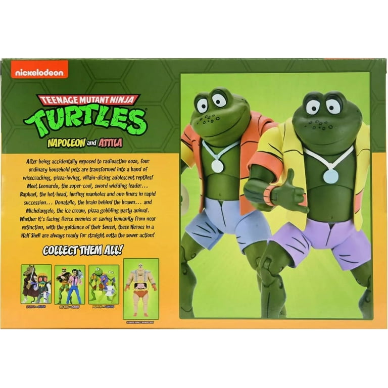 NECA Teenage Mutant Ninja Turtles Napoleon & Attila Action