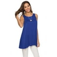 thumbnail image 3 of CEASIKERY Women's Sleeveless Tunics Women Flowy Tunic Tank Tops for Leggings, 3 of 6