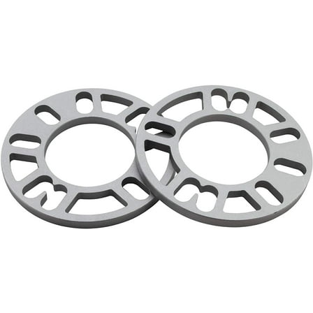 CWA 3mm 1/8" 4 Lug 5 Lug Universal Wheel Spacers 4x100 4x4.5 5x4.5 5x4.75 5x5 Set of 2