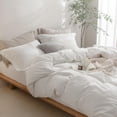 thumbnail image 2 of Funda de edredón BEAR Linen Feel Off White Queen con 2 fundas de almohada, 2 of 7
