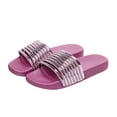 thumbnail image 2 of Zapatillas de verano para mujer con diamantes de destello brillantes, zapatos de ocio de una palabra Wmkox8yii  hj789, 2 of 7