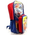 thumbnail image 2 of Disney Pixar Cars SpeedRun 16" Canvas Red School Backpack w/Detachable Lunch Bag, 2 of 3