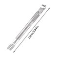 thumbnail image 3 of Pinza de acero inoxidable para alimentos, utensilios de cocina, parrilla para alimentos, parrilla para bistec, escaldado, pinza para parrilla extendida para el hogar, pinzas para barbacoa de acero ino, 3 of 5