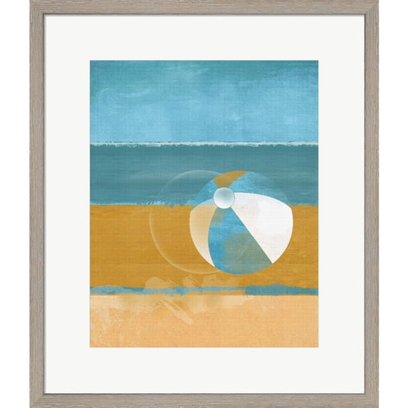 Great Art Now Bay Shore by Porter Hastings, Framed Wall Art, 18W x 21H