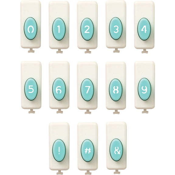 We R Memory Keepers Numbers & Symbols Punch Set -