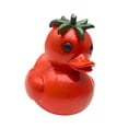 thumbnail image 4 of Figura de vegetal, escultura de , decoración para salpicadero de interior, estatua de animal, adorno para entrada de oficina y porche. Pato al tomate, 4 of 8