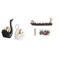 thumbnail image 1 of Figuras de barco cisne, adorno de mesa, artesanía, decoración para parejas, esculturas, quemadores, estatuas para estantería, entrada, armario, dormit, 1 of 8