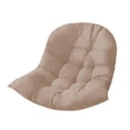 thumbnail image 4 of Cojín colgante para silla de huevo, grueso, lavable, suave, con forma de cesta colgante Caqui, 4 of 8