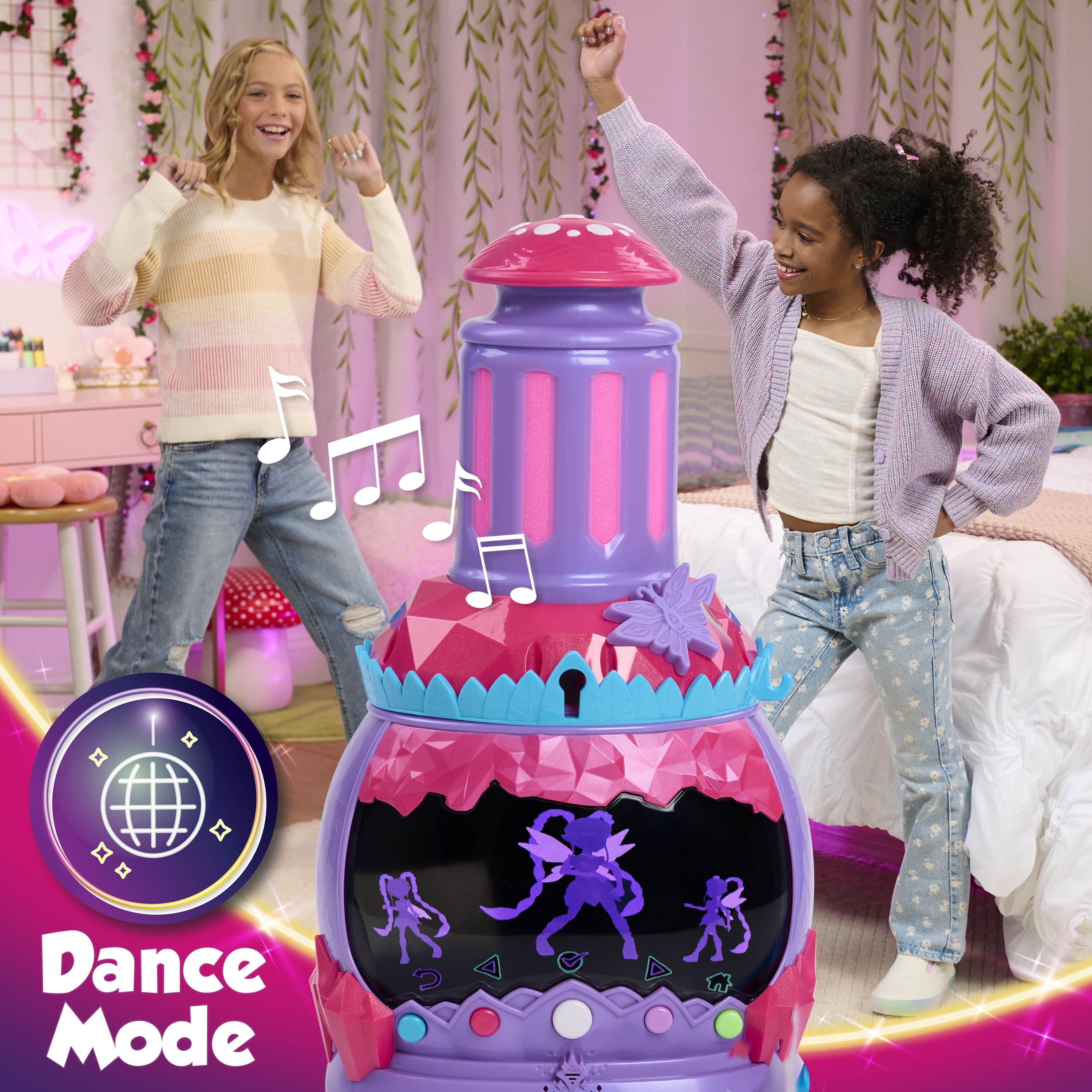 HOLOBRITE Pixie Lantern, Virtual Dancing and Interactive Games, 5" Pixie Doll, 200+ Ways to Play, Ages 6 up