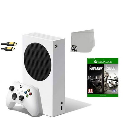 Xbox Series S Video Game Console White with Rainbow Six Siege BOLT AXTION Bundle Used