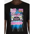 thumbnail image 3 of Hello Kitty Men's and Big Men's Tokyo Speed Racing Graphic Tee Shirt, Sizes S-3XL, 3 of 4
