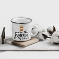 thumbnail image 2 of Koyal Wholesale Fall Autumn Season 11oz. Stainless Steel Campfire Coffee Mug Gift, You're The Pumpkin to My Spice, 1-Pk, 2 of 5