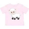 thumbnail image 3 of Inktastic Cute White Lamb Boys or Girls Toddler T-Shirt, 3 of 5