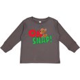 thumbnail image 3 of Inktastic Oh Snap Broken Gingerbread Boys or Girls Long Sleeve Toddler T-Shirt, 3 of 5