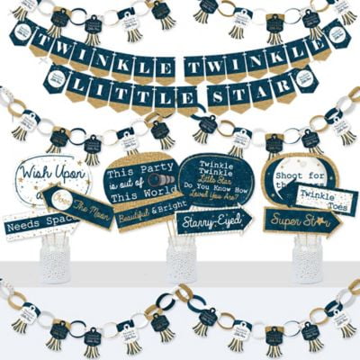 twinkle twinkle little star banner walmart