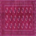 thumbnail image 1 of Ahgly Company Indoor Square Persian Pink Traditional Area Rugs, 7' Square, 1 of 4