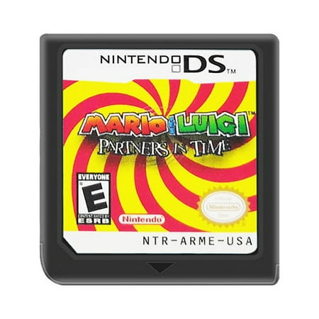 Mario & Luigi: Partners In Time DS Games Cartridge Card for NDS NDSI 3DS, US Version