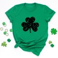 thumbnail image 3 of Birdeem T-Shirt Décontracté pour Femmes à Imprimé de la Saint-Patrick, Chandail à Manches Courtes, Hauts, Chemise, 3 of 7