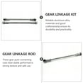 thumbnail image 3 of SKISUNO 1 Set Vehicle Gear Linkage Seal Kit for Stable Performance Aluminum Alloy Professional Use Vehicle Maintenance, 3 of 8